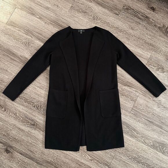 J. Crew 365 Juliette Collarless Sweater-Blazer - Picture 1 of 8